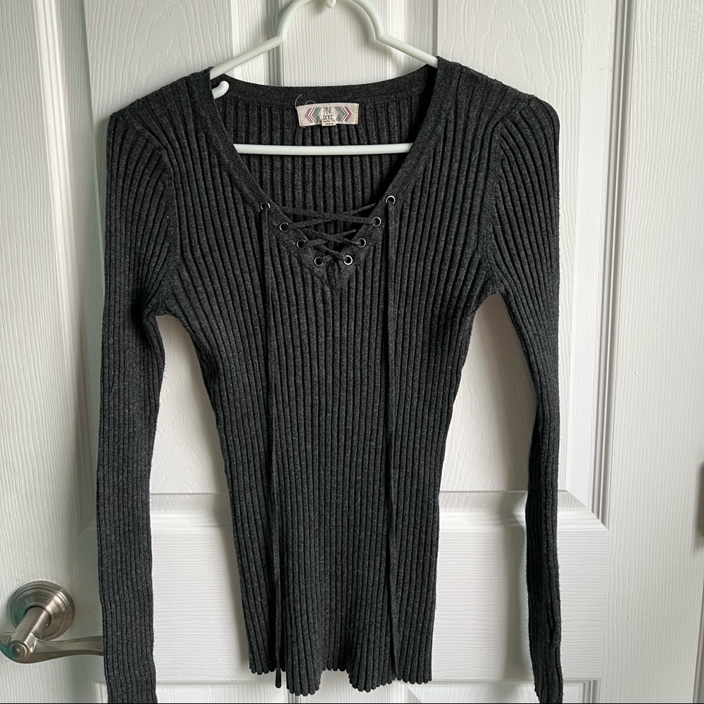 Lightly worn Pink Rose sweater